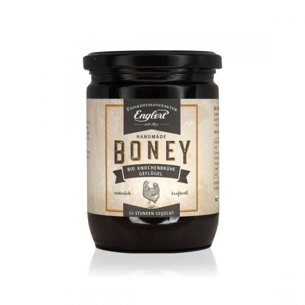 Organic Bone Broth Chicken "BONEY" - 440ml/ jar